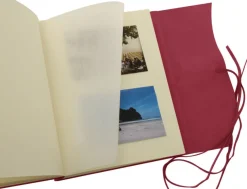 Amalfi Extra Large Leather Photo Album - Burgundy