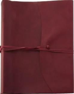 Amalfi Extra Large Leather Photo Album - Burgundy
