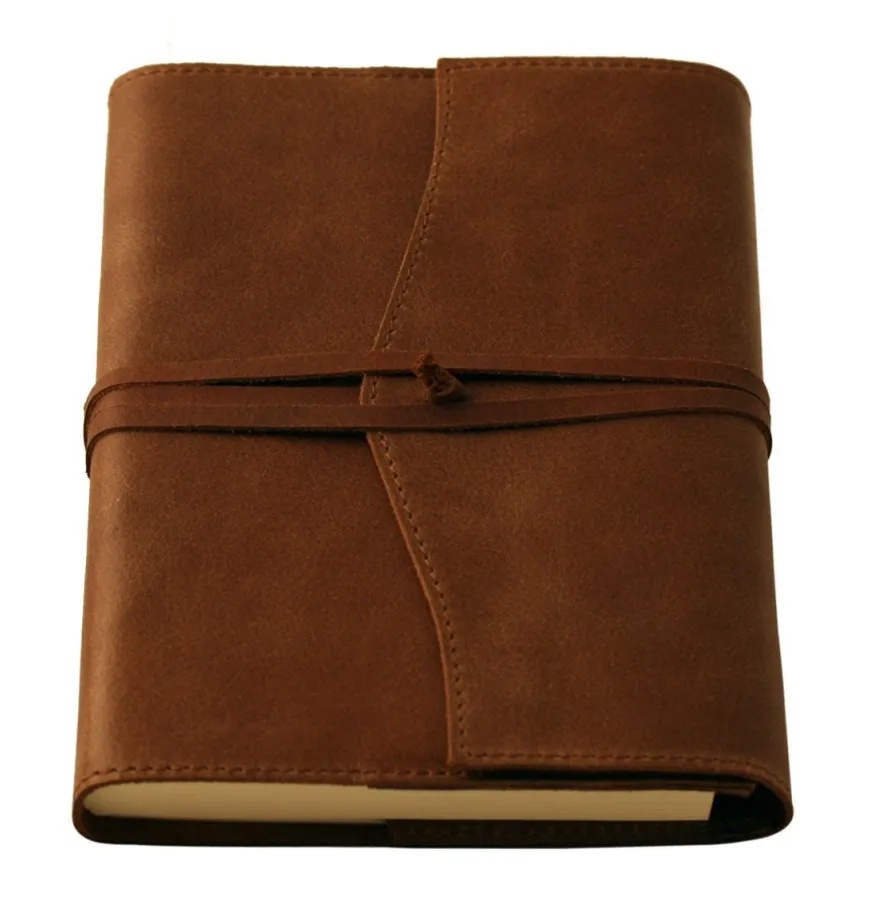 Amalfi Medium Refillable Leather Journal