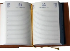 Amalfi Small Refillable Leather Diary 2026