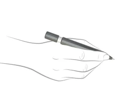 Andhand Aspect Slate Grey Retractable Pen
