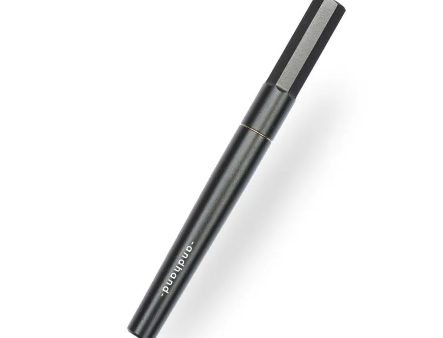 Andhand Method Black & Brass Fountain Pen