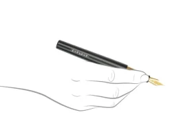 Andhand Method Black & Brass Fountain Pen
