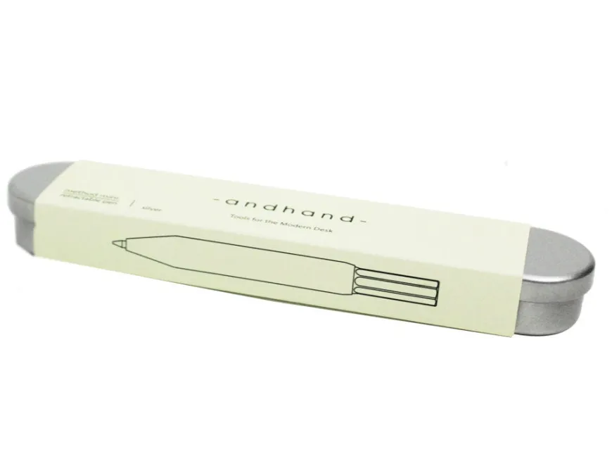Andhand Method Mini Silver Ballpoint Pen