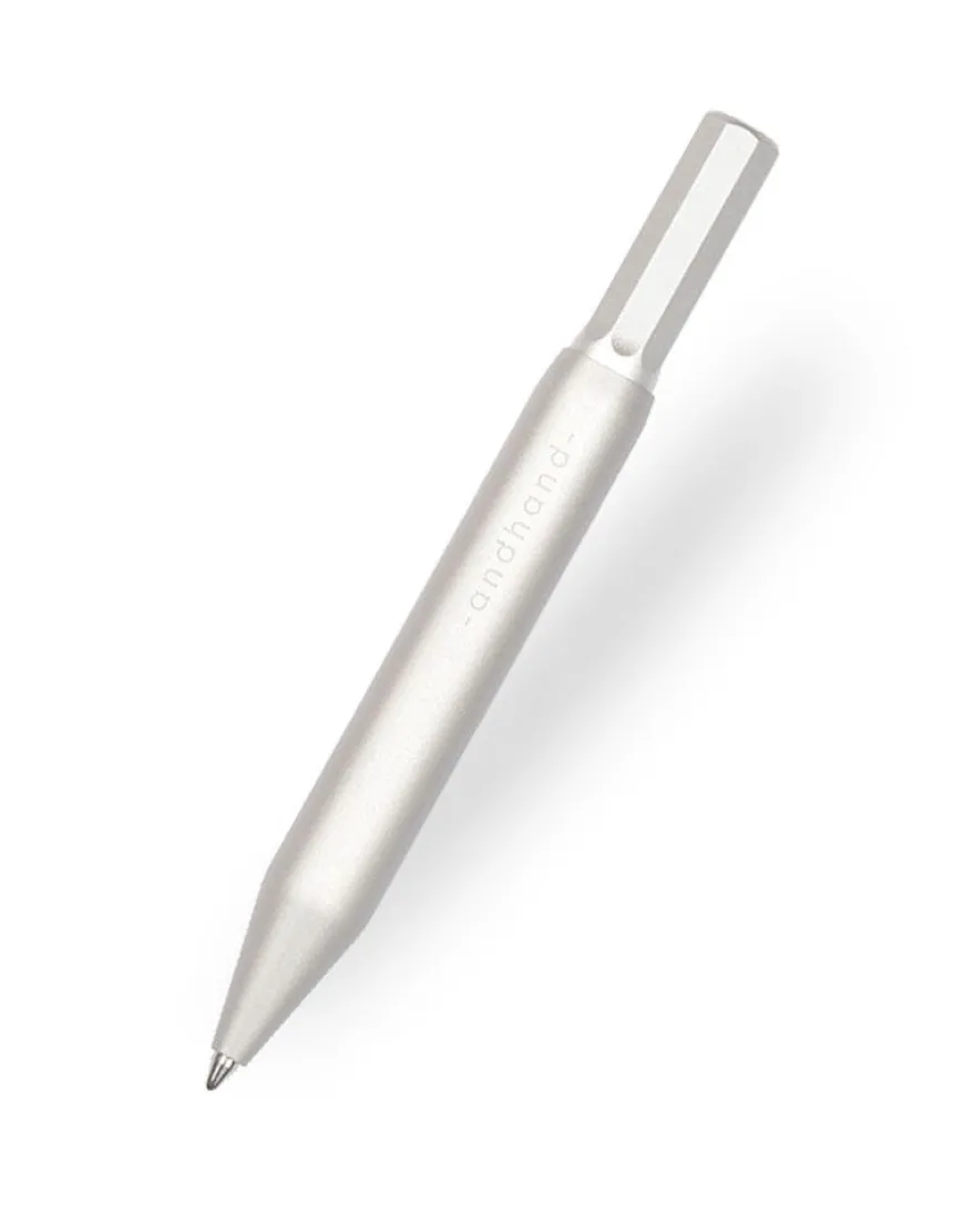 Andhand Method Mini Silver Ballpoint Pen