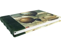 Bomo Art Half Leather Bound Sketch Book - Balloons