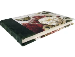 Bomo Art Half Leather Bound Sketch Book - Roses