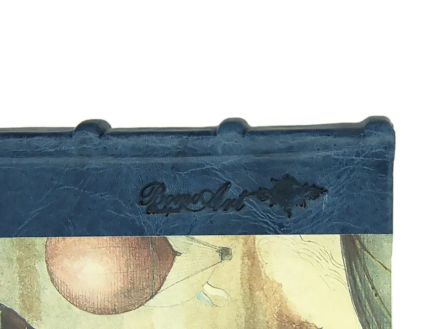 Bomo Art Medium Half Leather Bound Journal - Balloons