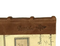 Bomo Art Medium Half Leather Bound Journal - Birdhouse