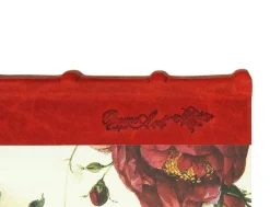 Bomo Art Medium Half Leather Bound Journal - Roses