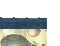 Bomo Art Square Half Leather Bound Journal - Balloons
