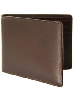 Byron & Brown Classic Billfold Wallet - Brown