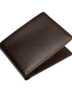 Byron & Brown Classic Billfold Wallet - Brown