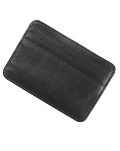 Byron & Brown Classic Credit Card Holder - Black