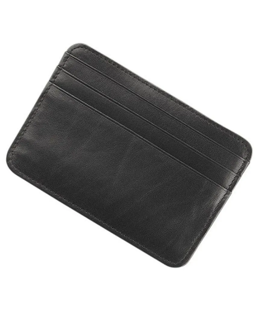 Byron & Brown Classic Credit Card Holder - Black