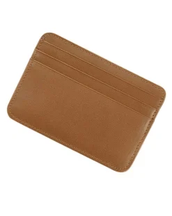 Byron & Brown Classic Credit Card Holder - Tan