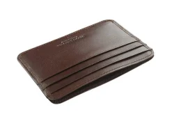 Byron & Brown Classic Credit Card Holder - Brown