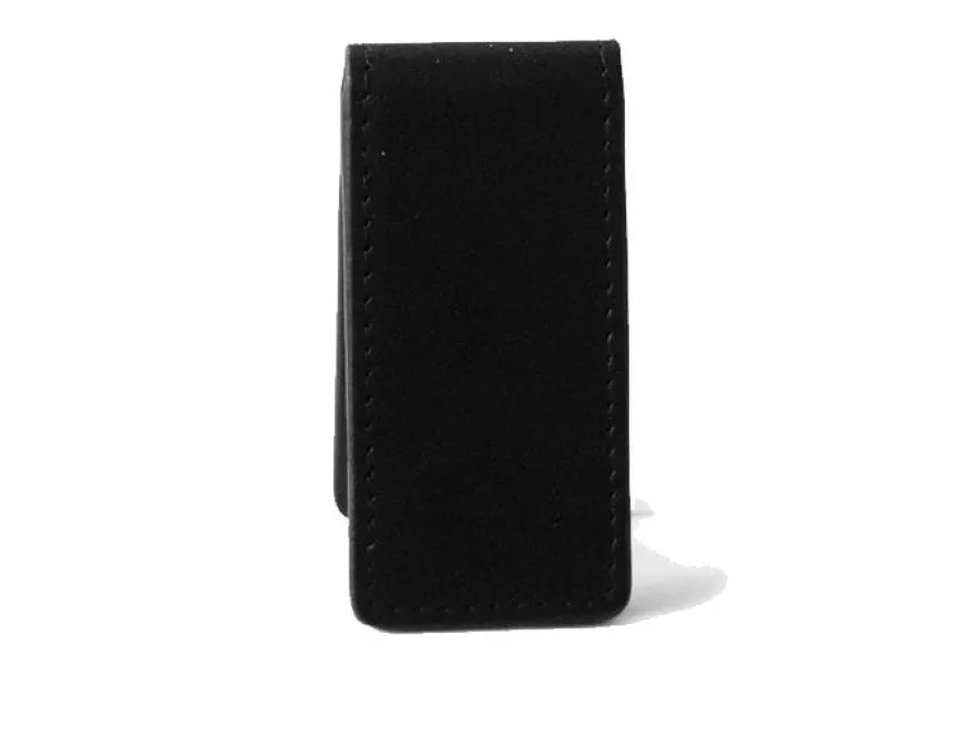 Byron & Brown Classic Rectangular Money Clip - Black