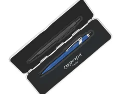 Caran d’Ache 849 Colormat-X Blue Ballpoint Pen