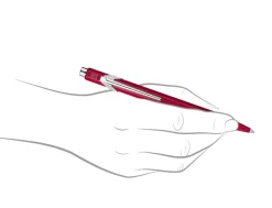Caran d’Ache 849 Colormat-X Red Ballpoint Pen
