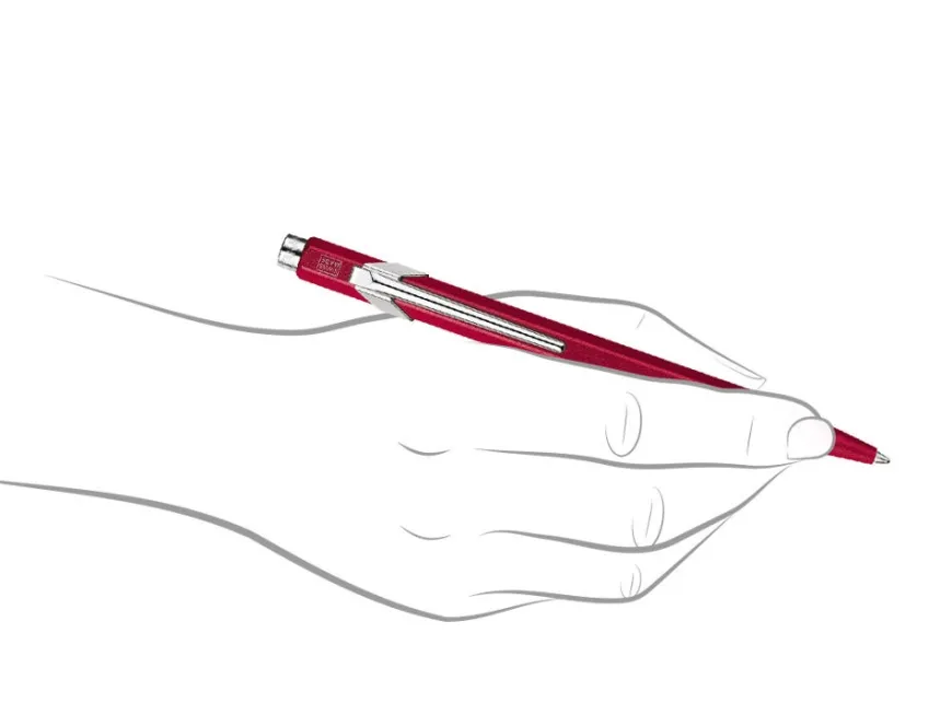 Caran d’Ache 849 Colormat-X Red Ballpoint Pen