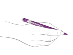 Caran d’Ache 849 Colormat-X Violet Ballpoint Pen