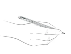 Caran d'Ache Ecridor Chevron Ballpoint Pen
