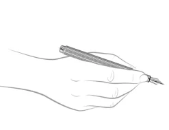 Caran d'Ache Ecridor Chevron Fountain Pen