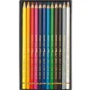 Caran d’Ache Pablo 12 Permanent Assorted Colour Pencil Tin