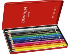 Caran d’Ache Pablo 12 Permanent Assorted Colour Pencil Tin