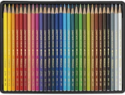 Caran d’Ache Prismalo Aquarelle 30 Water-soluble Assorted Colour Pencil Tin