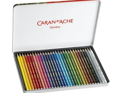 Caran d’Ache Prismalo Aquarelle 30 Water-soluble Assorted Colour Pencil Tin