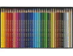 Caran d’Ache Prismalo Aquarelle 40 Water-soluble Assorted Colour Pencil Tin