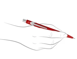 Caran d'Ache 844 Red Mechanical Pencil