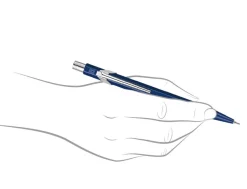 Caran d'Ache 844 Sapphire Blue Mechanical Pencil