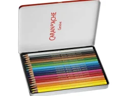 Caran d’Ache Swisscolor 18 Water-soluble Assorted Colour Pencil Tin