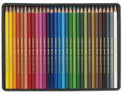 Caran d’Ache Swisscolor 30 Water-soluble Assorted Colour Pencil Tin