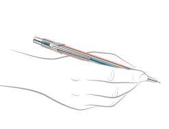 Caran d'Ache 849 x Paul Smith Edition 5 Silver Mechanical Pencil