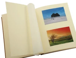 Chianti Extra Large Leather Photo Album - Chocolate