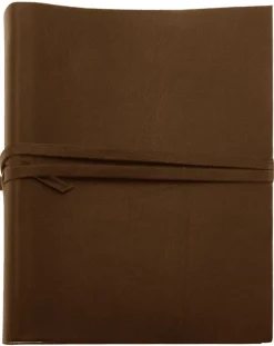 Chianti Extra Large Leather Photo Album - Chocolate