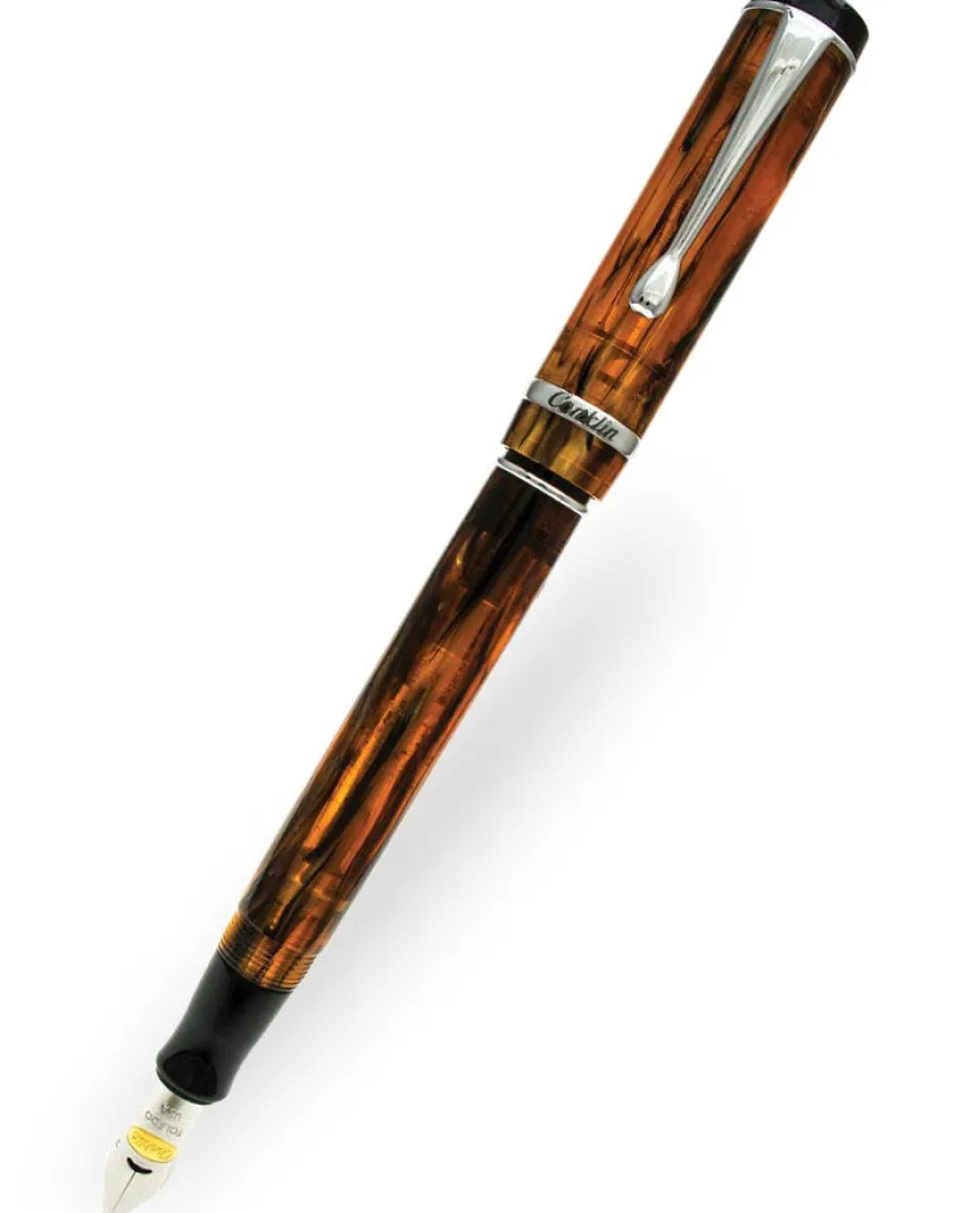 Conklin Duragraph Amber Fountain Pen