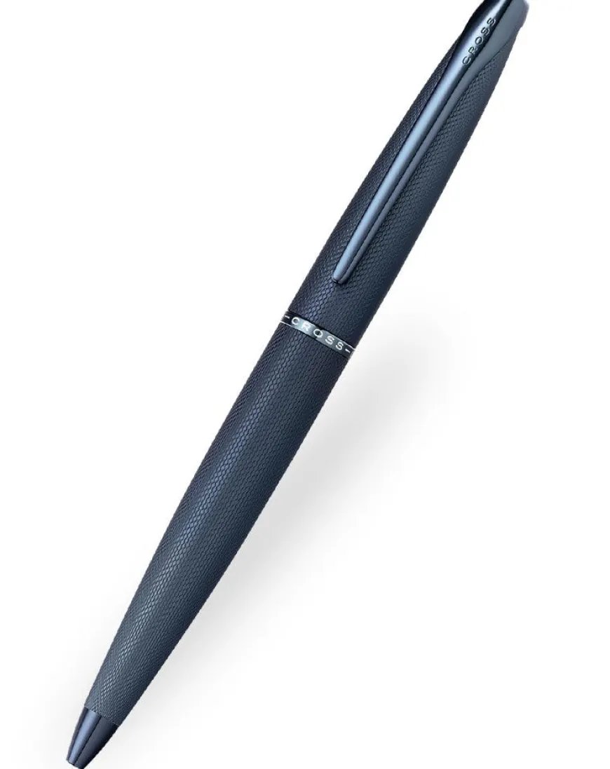 Cross ATX Brushed Dark Blue Ballpoint Pen