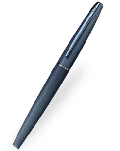 Cross ATX Brushed Dark Blue Rollerball Pen