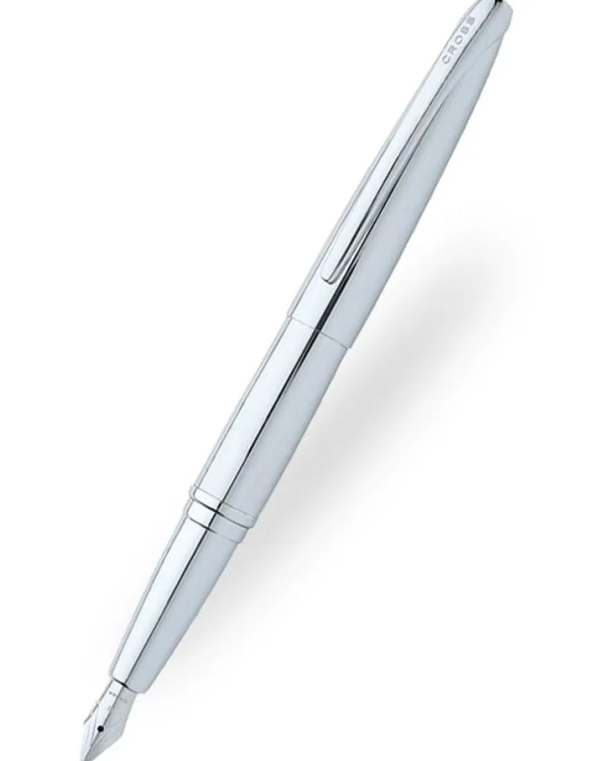 Cross ATX Pure Chrome Fountain Pen