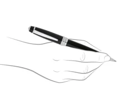 Cross Bailey Black Lacquer Ballpoint Pen