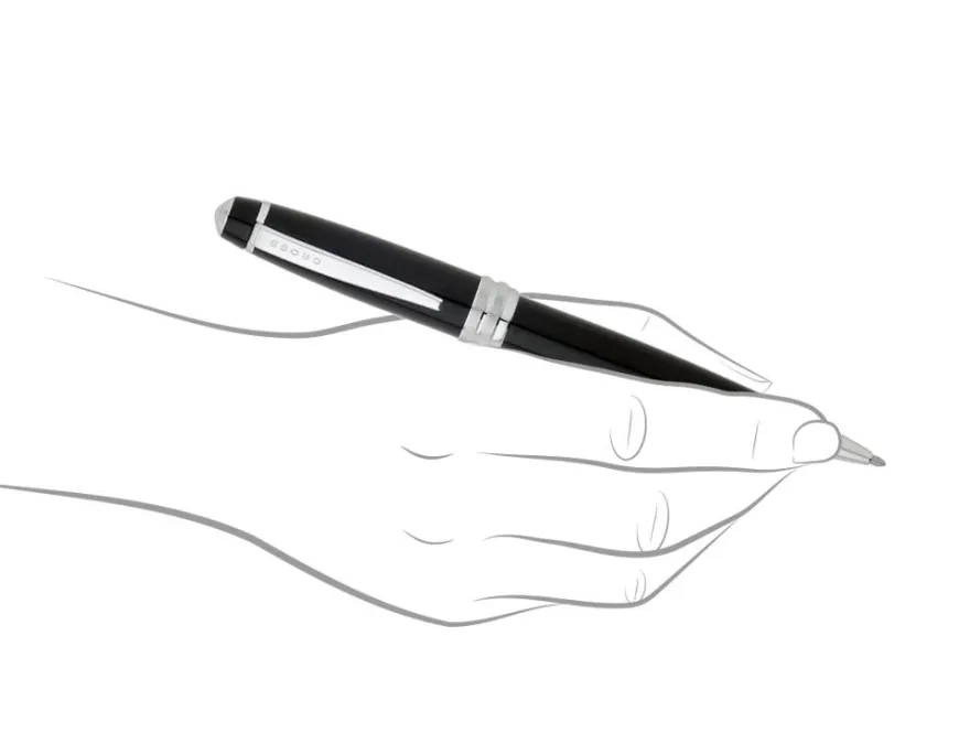 Cross Bailey Black Lacquer Ballpoint Pen