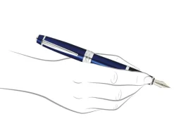 Cross Bailey Blue Lacquer Fountain Pen
