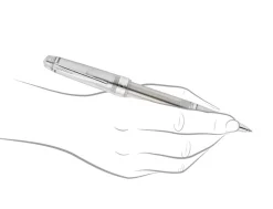 Cross Bailey Light Translucent Clear with Chrome Trims Rollerball Pen