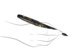 Cross Bailey Zodiac Year of the Horse Matte Black Lacquer Fountain Pen