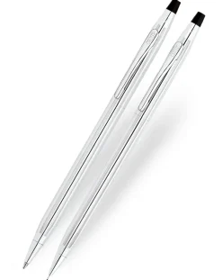 Cross Classic Century Lustrous Chrome Ballpoint & Pencil Set